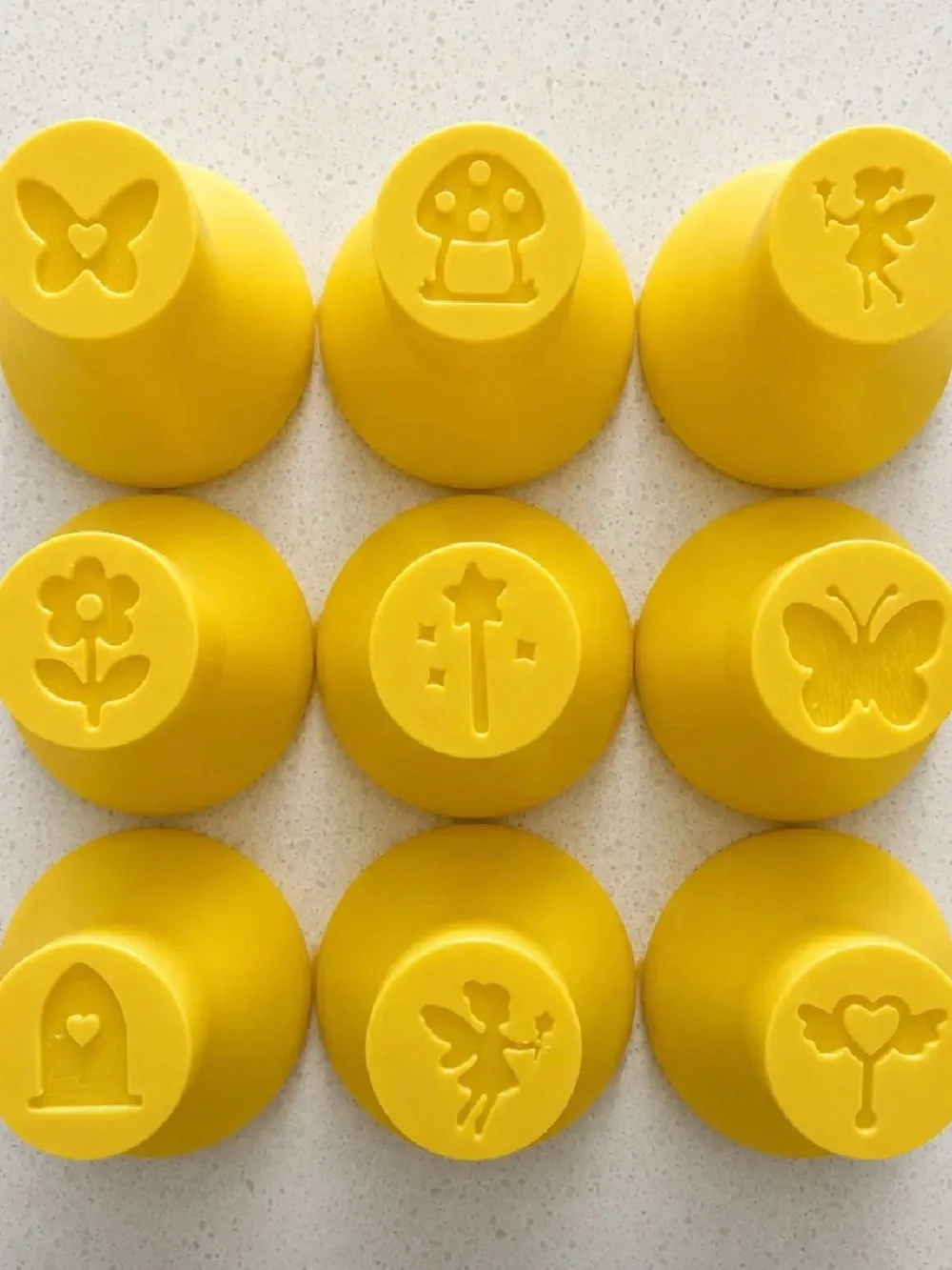 Fairy Garden Play Dough Stamps | 9 Piece Set - new!